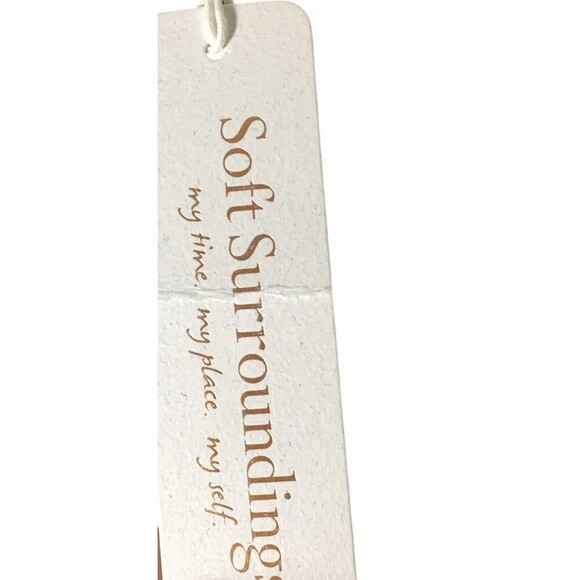Soft Surroundings Leggings Women's Size Medium Petite Faded Black The Ultimate - Picture 5 of 9